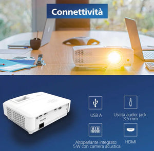 Videoproiettore Philips, ProPix 860, Proiettore professionale LED, DLP