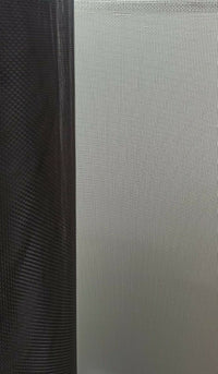 Rete Zanzariera 80 cm X 300 cm Alluminio Americana 18/16 Nera 