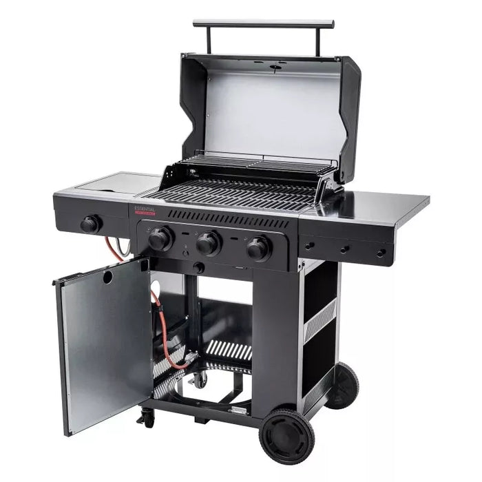 Barbecue a gas Char-Broil Essential 3 G con 3 bruciatori, griglie in ghisa