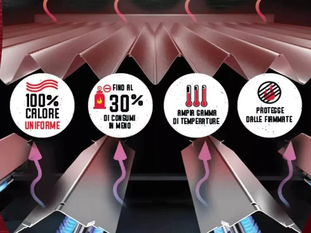 Char-broil Professional Pro S 3 BBQ a gas Tru-infrared 3 bruciatori + 1 laterale