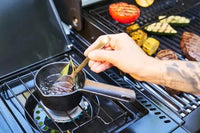 Barbecue a gas Char-Broil Essential 4 G con 4 bruciatori, griglie in ghisa