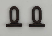 Braccetti per Tende da Sole in Alluminio 50 cm Coppia Kit con Occhioli Vari Colori