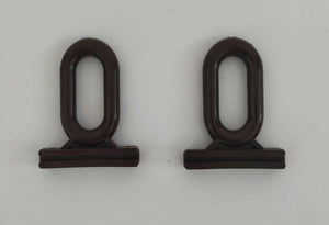 Braccetti per Tende da Sole in Alluminio 50 cm Coppia Kit con Occhioli Vari Colori