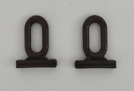 Braccetti per Tende da Sole in Alluminio 50 cm Coppia Kit con Occhioli Vari Colori