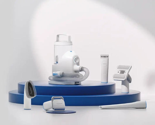 Neakasa - Kit di toelettatura P2 Pro 5-in-1 con aspirapeli per cani / gatti