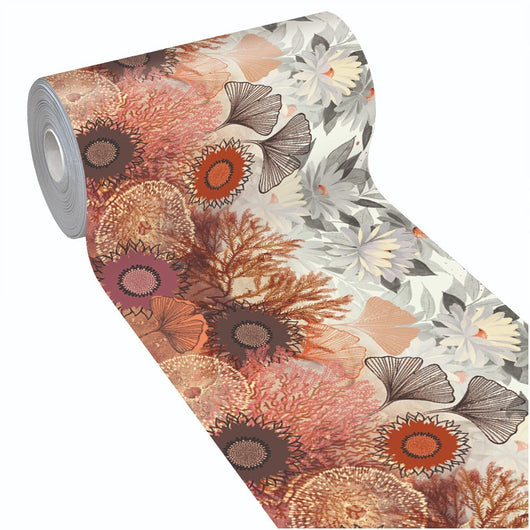 Tappeto Cucina 46x270 Cm Antimacchia Antiscivolo Passatoia Gomma Pvc Flessibile Stampa Digitale Dis D