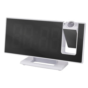 OROLOGIO PROIETTORE SPECCHIATO LED SVEGLIA DISPLAY LCD ELETTRICO DIGITALE ORARIO