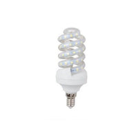 LAMPADINA LAMPADA A LED SMD 2835 7W WATT E14 SPIRALE BASSO CONSUMO LUCE FREDDA