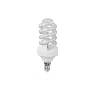 LAMPADINA LAMPADA A LED SMD 2835 7W WATT E14 SPIRALE BASSO CONSUMO LUCE FREDDA