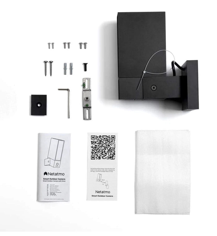 Netatmo NOC-S-EC Telecamera di sorveglianza da esterno 1920 x 1080 Pixel Wall, prodotto ricondizionato