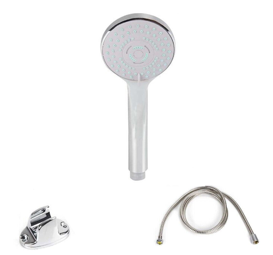 SOFFIONE BRACCIO DOCCINO UNIVERSALE BAGNO DOCCIA VASCA TUBO ROTONDO 01938