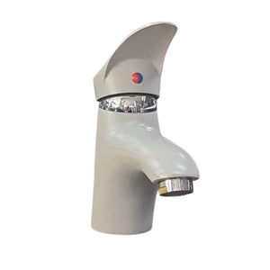 RUBINETTO MISCELATORE PIETRA AVORIO CASA BAGNO LAVABO KIT MONTAGGIO TAPPO JH8191