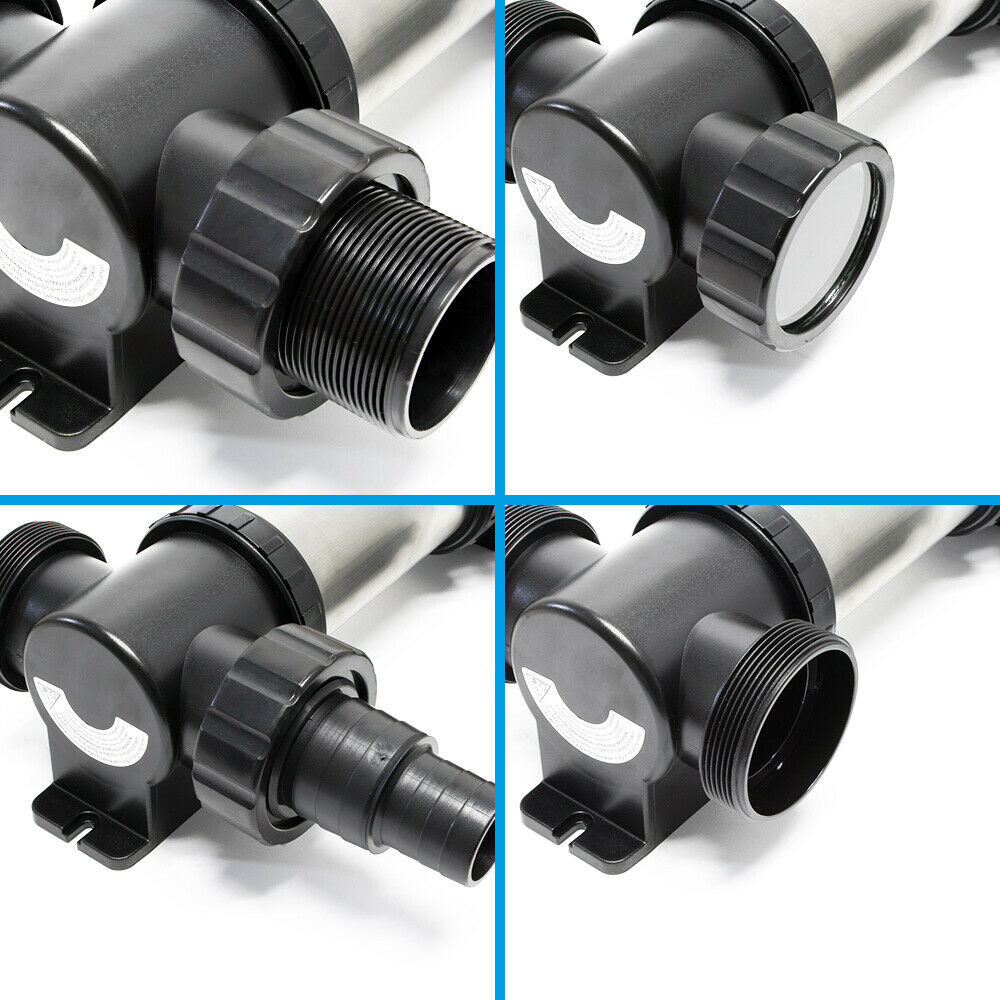 Lampada per bacinelle sterilizzatrici per chiarificazione in acciaio inox 110 watt UVC 16_0002311