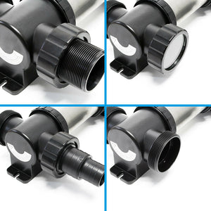 Lampada per bacinelle sterilizzatrici per chiarificazione in acciaio inox 110 watt UVC 16_0002311