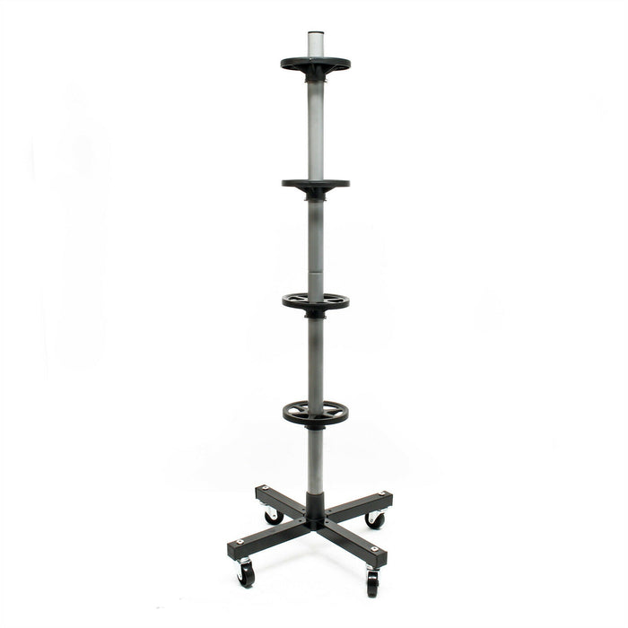 Scaffale mobile per pneumatici fino a 225 mm cantina garage per pneumatici 16_0002909