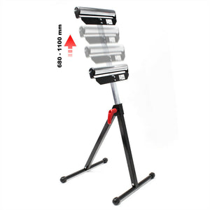 Carrello officina a rulli fino a 60 kg frontale e regolabile in altezza 68-110 cm 16_0001520