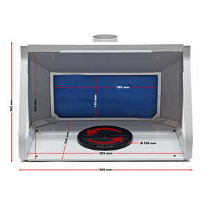 Cabina di aspirazione 9m³/min Illuminazione LED doppia ventilazione regolabile 16_0002403