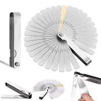 SPESSIMETRO VALVOLE DI PRECISIONE 32 LAME DI SPESSIMETRO IN ACCIAIO DA 0.04-0.88