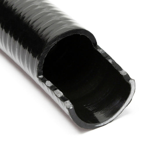 Tubo flessibile per laghetto 25 m PVC diametro 40 mm 610 g/m pompa per laghetto acqua nero 16_0001605