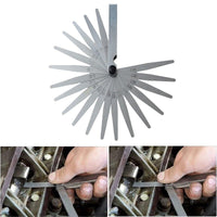 SPESSIMETRO VALVOLE DI PRECISIONE 20 LAME DI SPESSIMETRO IN ACCIAIO 0.05-1.00mm