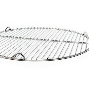 Griglia tonda in acciaio inox 80 cm barbecue a carbonella/gas/girevole 16_0001853