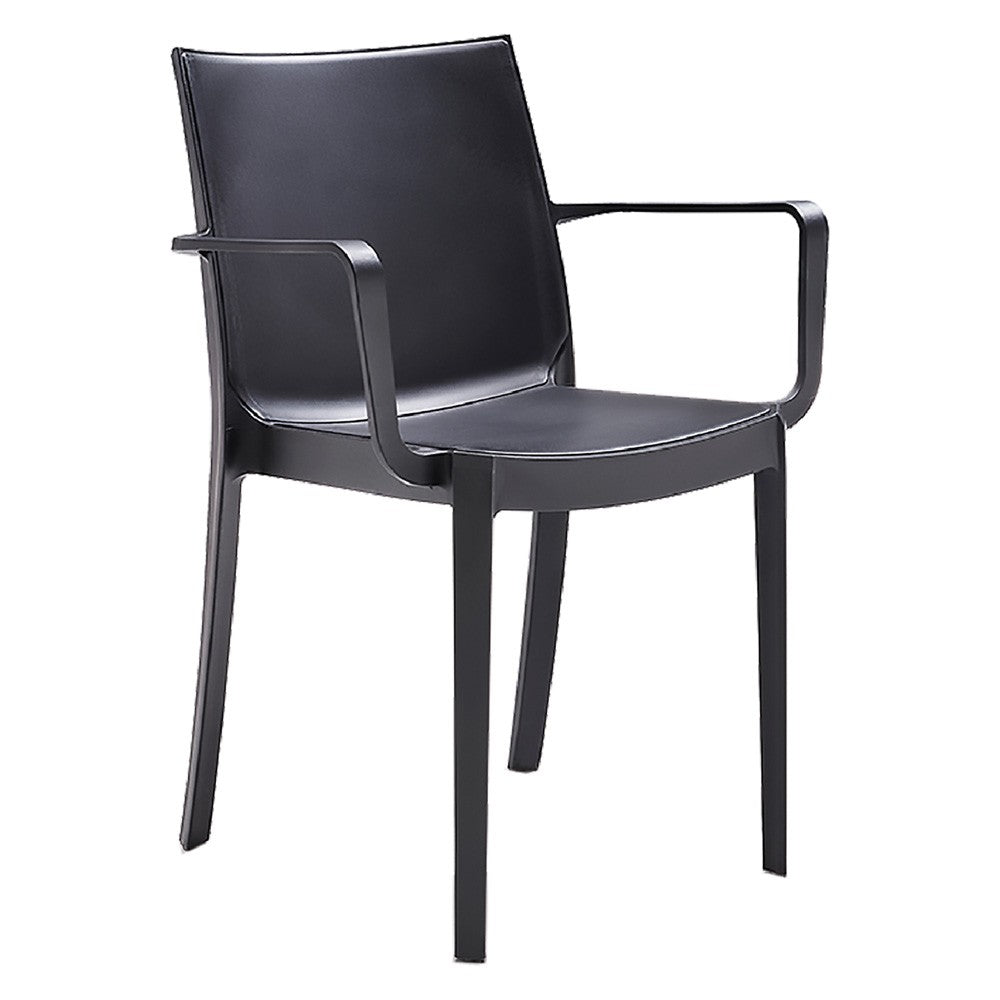 sedia in polipropilene victoria antracite