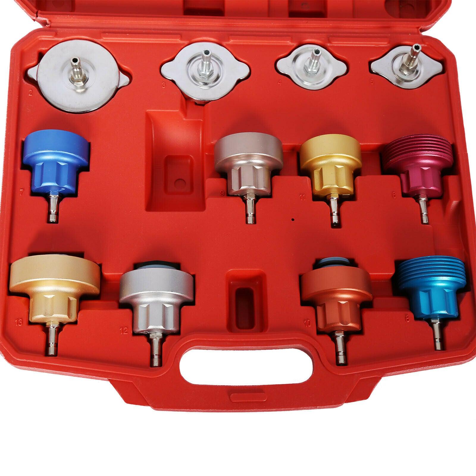 Set per test del sistema di raffreddamento universale da 14 pezzi Strumenti per garage 16_0002627