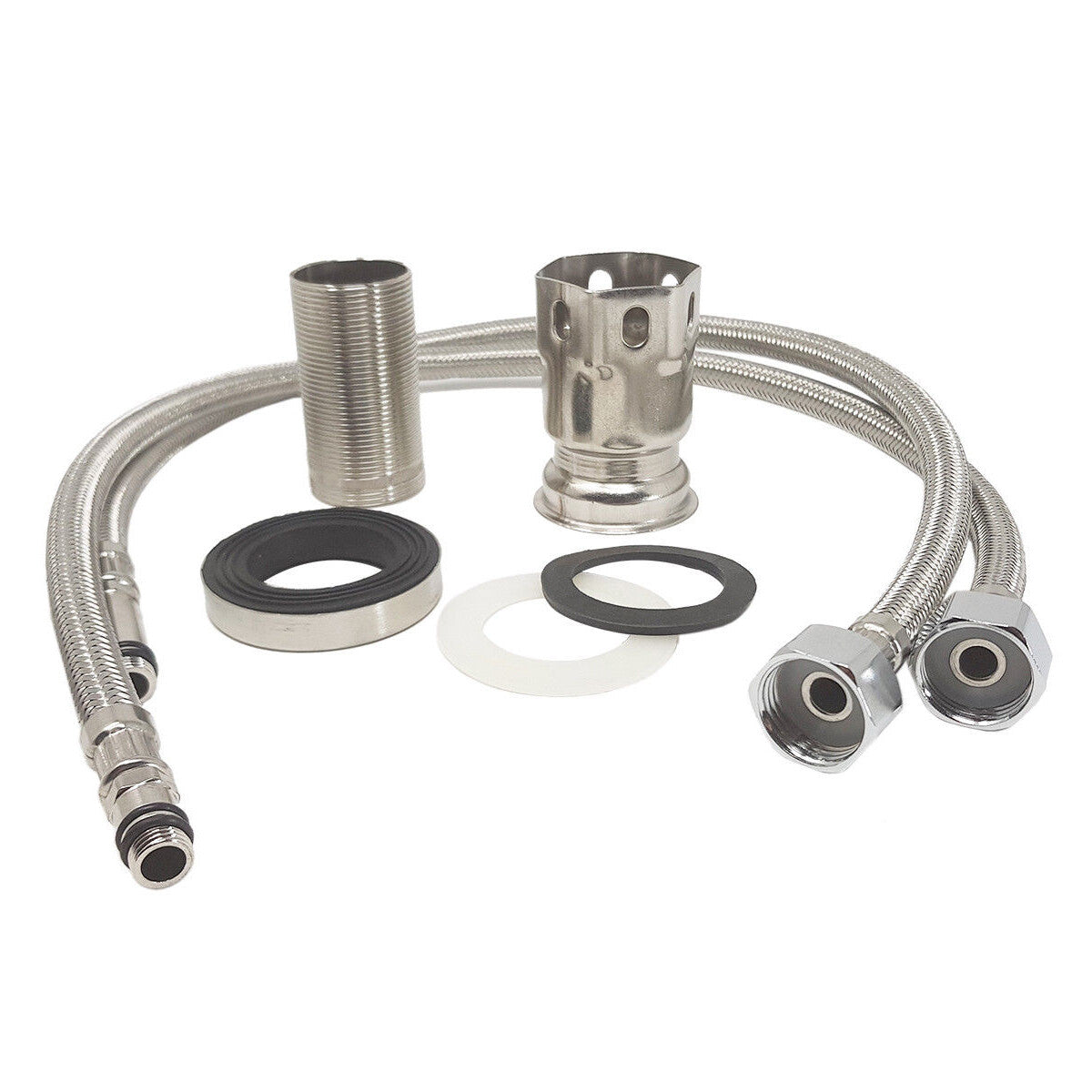 RUBINETTO MISCELATORE CUCINA LAVELLO CANNA DOCCETTA SNODABILE CASA S9003