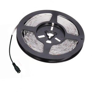 STRISCIA STRIP 300 LED SMD 5050 FLESSIBILE 5M ADESIVA LUCE CALDA IP65 14.4 W/MT