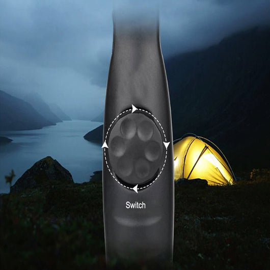 TORCIA LED PORTATILE LAMPADA LAVORO A BATTERIA MAGNETE GANCIO INCLINABILE TE-206