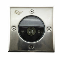 FARETTO FARO CALPESTABILE QUADRATO GU10 LAMPADA FARETTO SEGNAPASSO ESTERNO