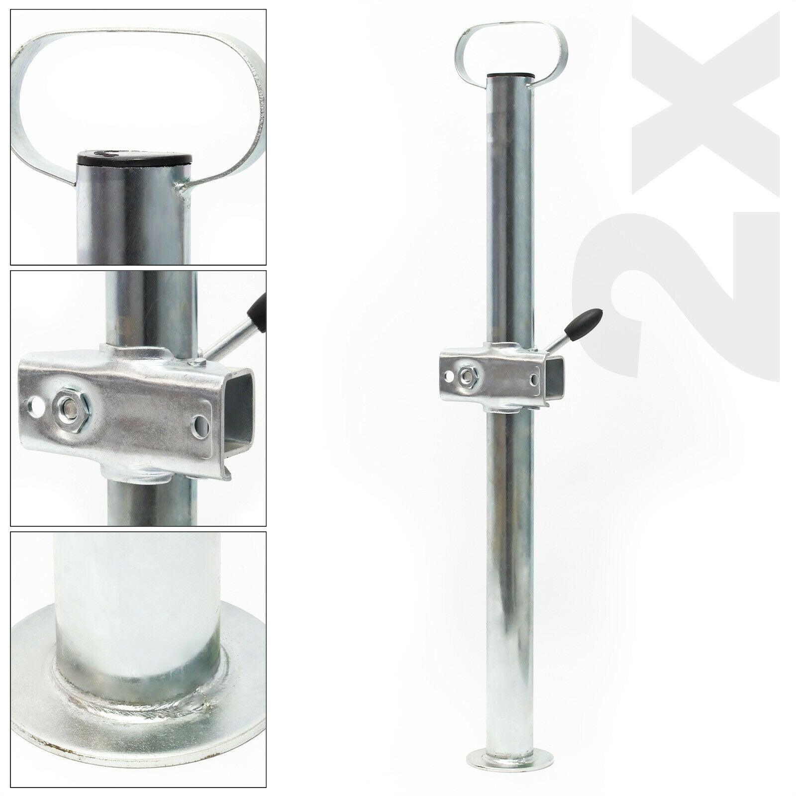 Kit cavalletto per rimorchio 10 pezzi cunei bloccaggio terminale supporto ruota 16_0002536