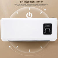 Termoventilatore d'aria CALDA e FREDDA da Parete BAGNO con Telecomando ELETTRICO