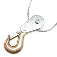 Il paranco manuale 2000 kg 2,2 m 2 trasmissione 2 ganci verricello di trazione attrezzi garage officina fai da te 16_0002749