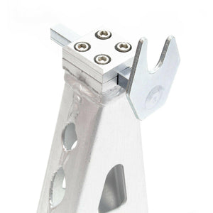 Cavalletto officina ruota posteriore moto supporto sollevatore moto in alluminio uso universale 16_0002932