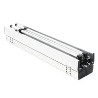 Tavolo da campeggio in alluminio con piano da 70 cm e borsa da trasporto silver 16_0000539