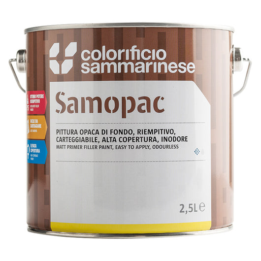pittura di fondo opaca samopac 2,5lt