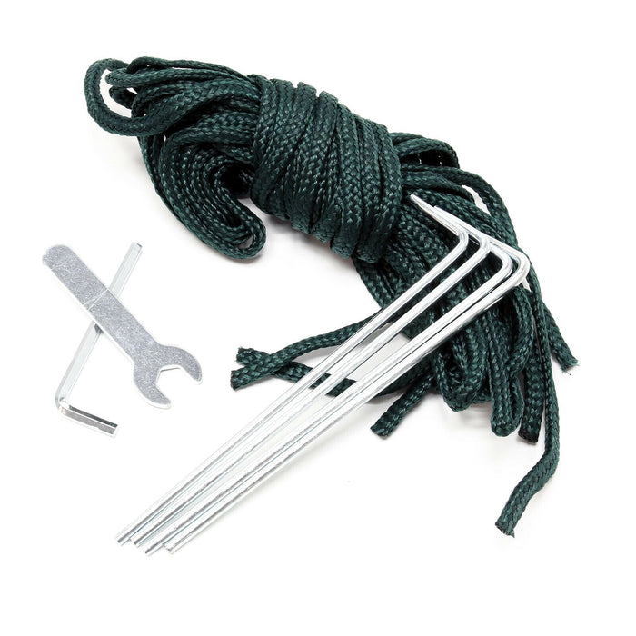 Serra da giardino struttura tubolare serra da 300 cm in film plastico verde 16_0001518