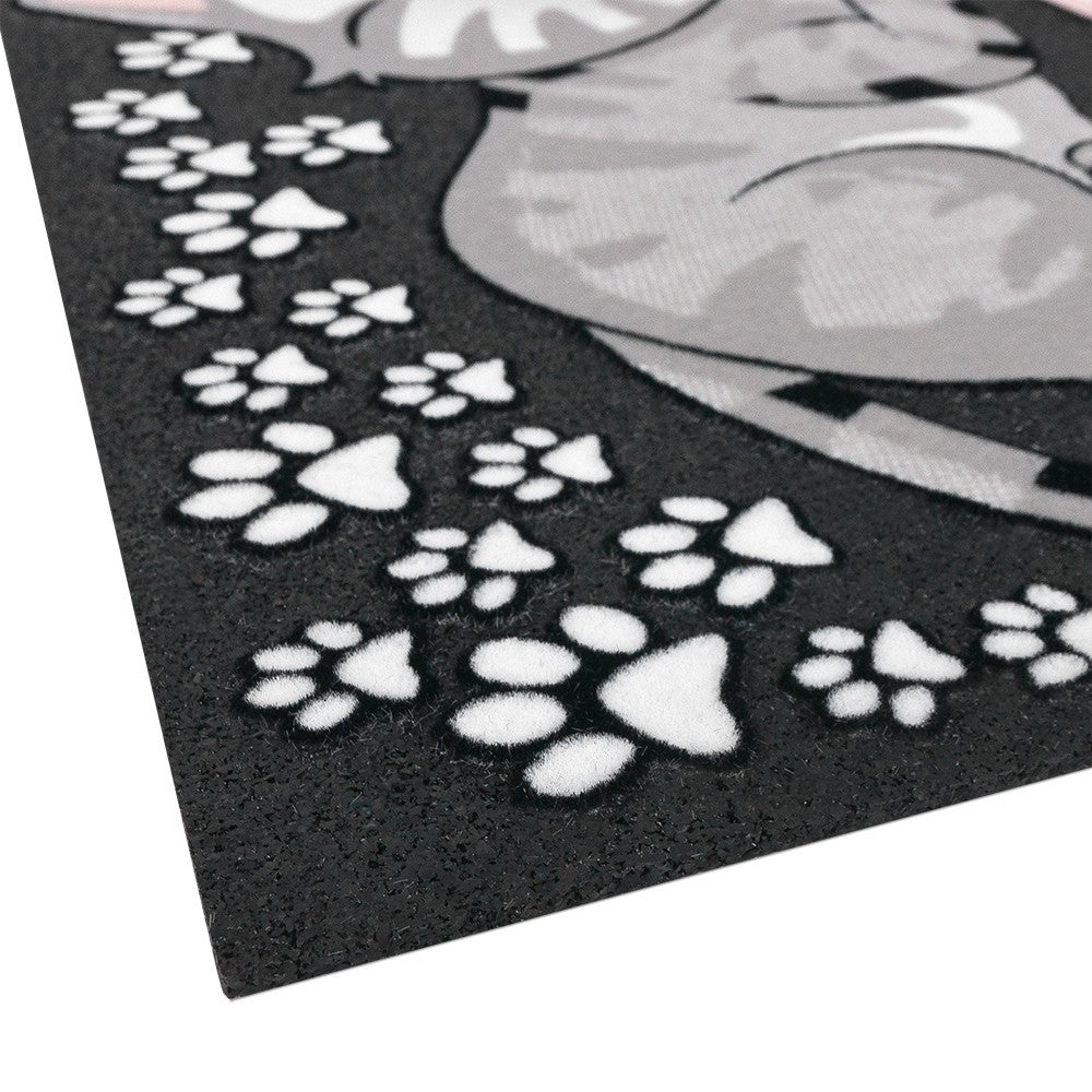 Zerbino Gomma Simpatico Tappeto Ingresso Asciugapassi Antiscivolo Made In Itay Dis.C