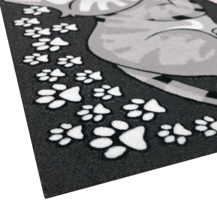 Zerbino Gomma Simpatico Tappeto Ingresso Asciugapassi Antiscivolo Made In Itay Dis.C