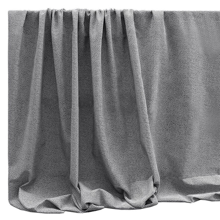 Telo Arredo Cotone Maculato Multiuso Copridivano Copritutto Coperta Picnic Grigio - 260X280 Cm