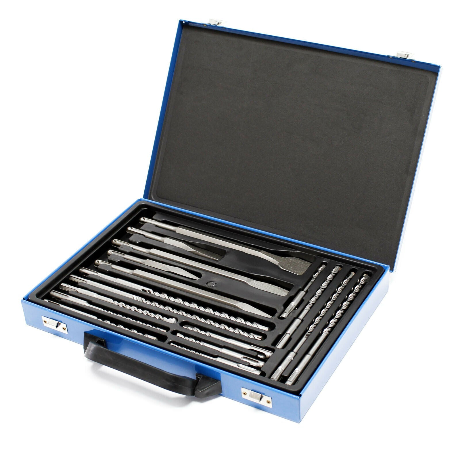 Set 17 punte e scalpelli SDS con scalpello perforatore per scatole Attrezzi officina fai da te 16_0002278
