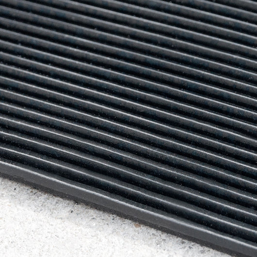 Passatoia Gomma Isolante Antiscivolo Tappeto Copri Pavimento Gommato Antiurto Robusto 100x80 cm