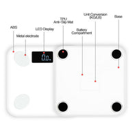 BILANCIA PESAPERSONE DIGITALE BLUETOOTH ELETTRONICA VETRO PORTATA 180 KG B24