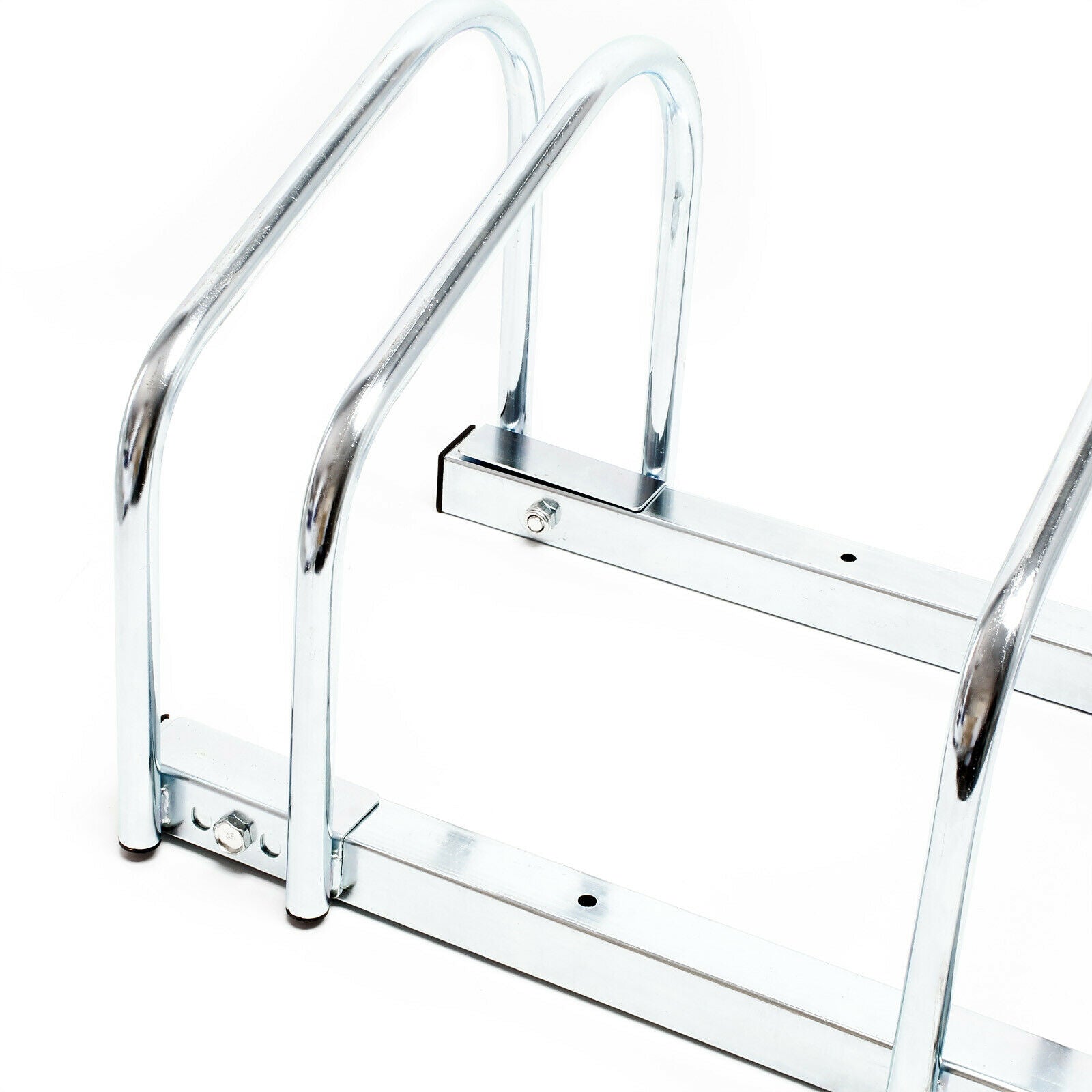 Portabici da pavimento per 5 biciclette cm 130,5 in metallo zincato 16_0001501