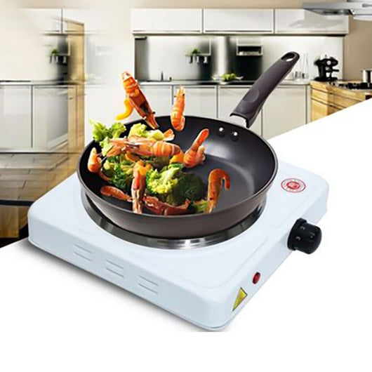 FORNELLO IN GHISA ELETTRICO SINGOLO PORTATILE 500W PIASTRA ELETTRICA SK-5104