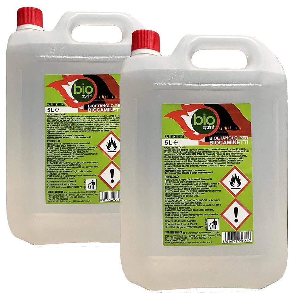 COMBUSTIBILE LIQUIDO BIOTANOLO 5 LT