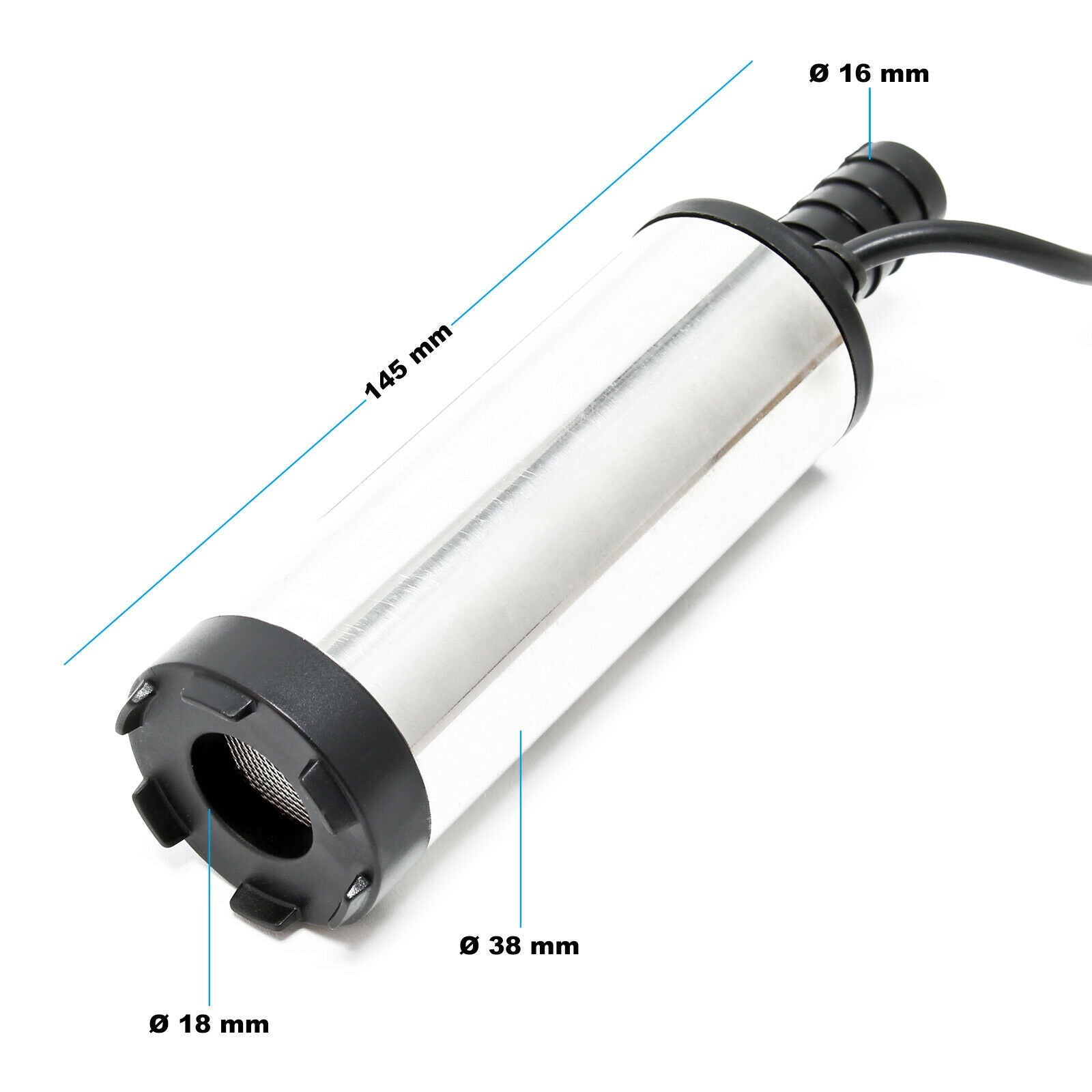 Pompa sommergibile diesel ad acqua 12v minipompa 12 l - 15 /min 16_0002673