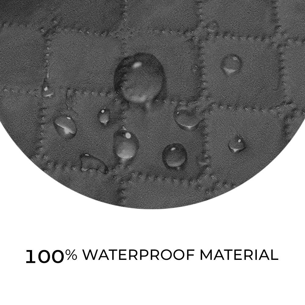 Copri Poltrona Impermeabile Tasche Laterali Proteggi Poltrona Antimacchia Antiscivolo 1 Posto Antracite