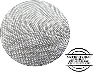 Tappeto Bagno Morbido Assorbente Antiscivolo 3D Intrecciato Lavabile Set 3 Pezzi Rosa